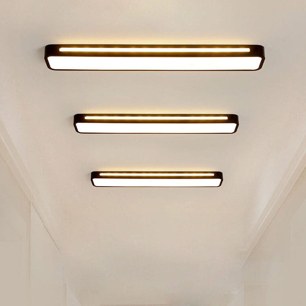 Nordic Minimalist Long LED Ceiling Light