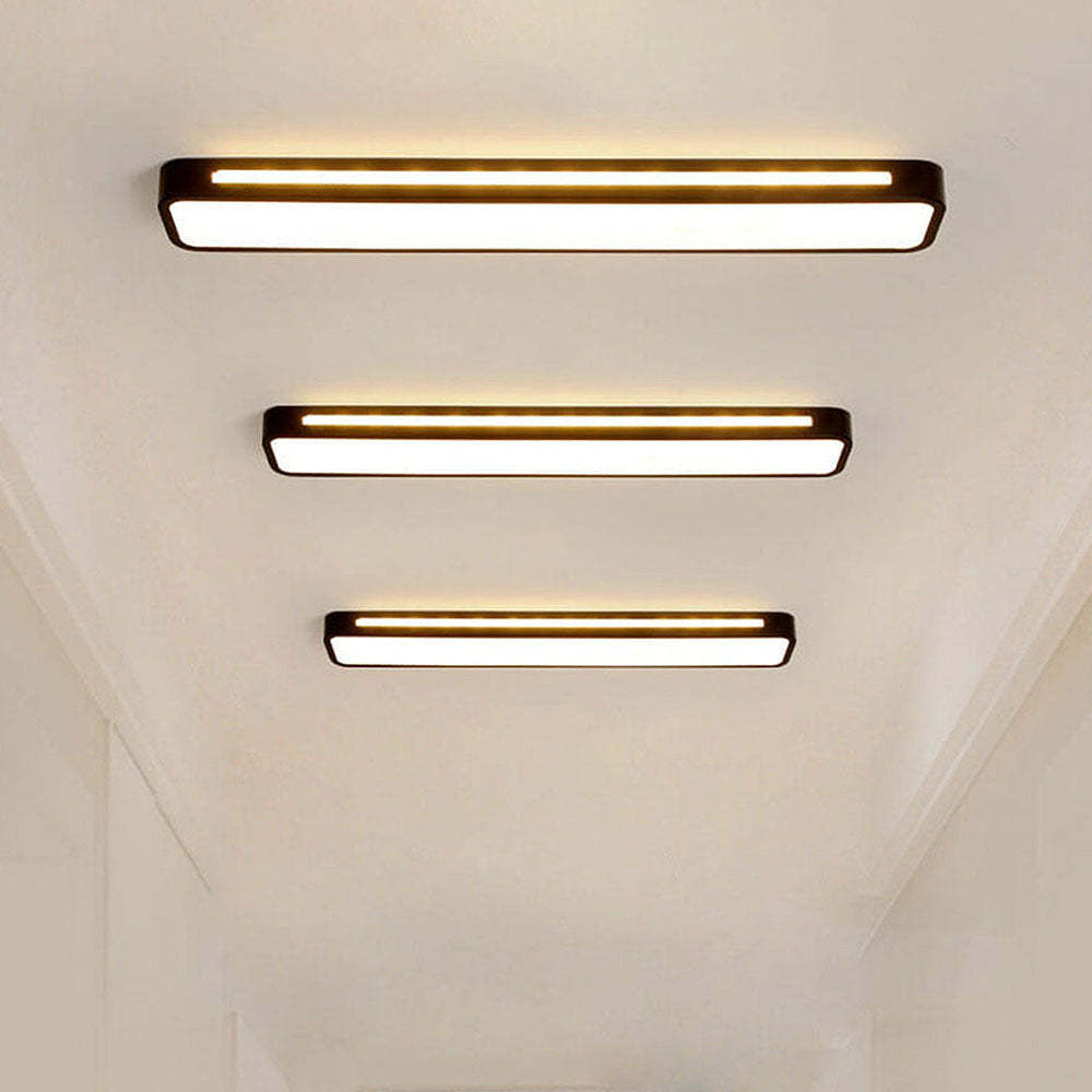 Nordic Minimalist Long LED Ceiling Light