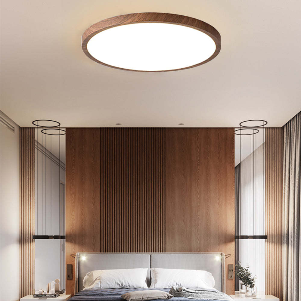 Wooden LED Ceiling Light for Bedroom