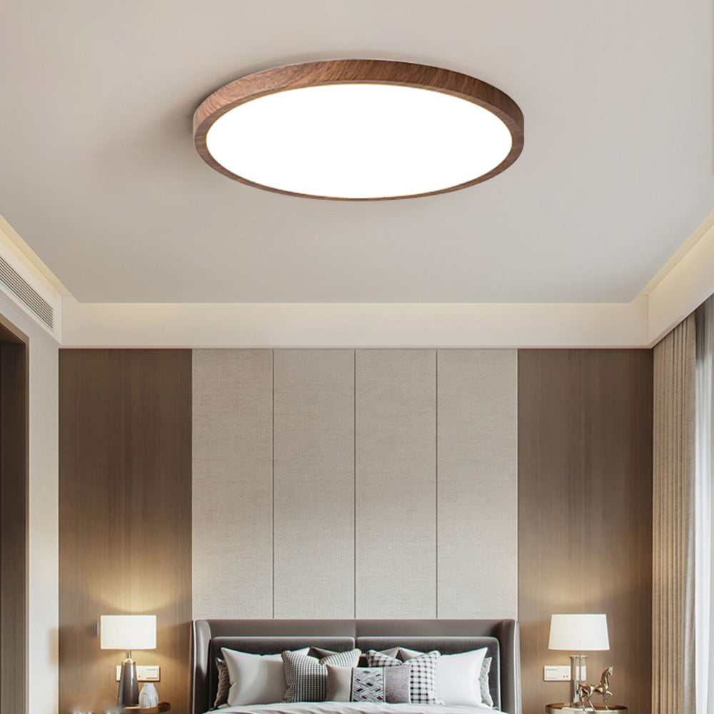 Wooden LED Ceiling Light for Bedroom