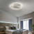 Homdiy Flush Mount Ceiling Light Nordic Round Modern Ceiling Lamp for Living Room