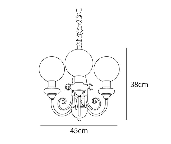Modern Creative Art Onyx Chandelier -Homdiy