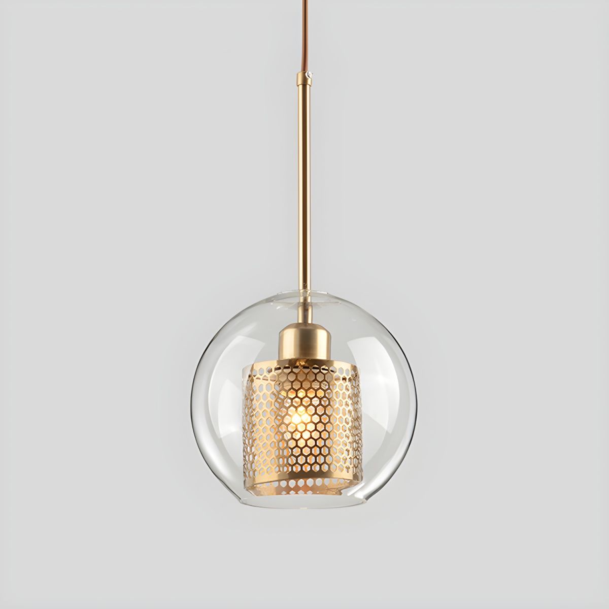 Modern Decor Chiswick Glass Pendant Light -Homdiy