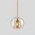 Modern Decor Chiswick Glass Pendant Light -Homdiy