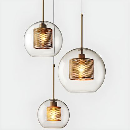 Modern Decor Chiswick Glass Pendant Light -Homdiy