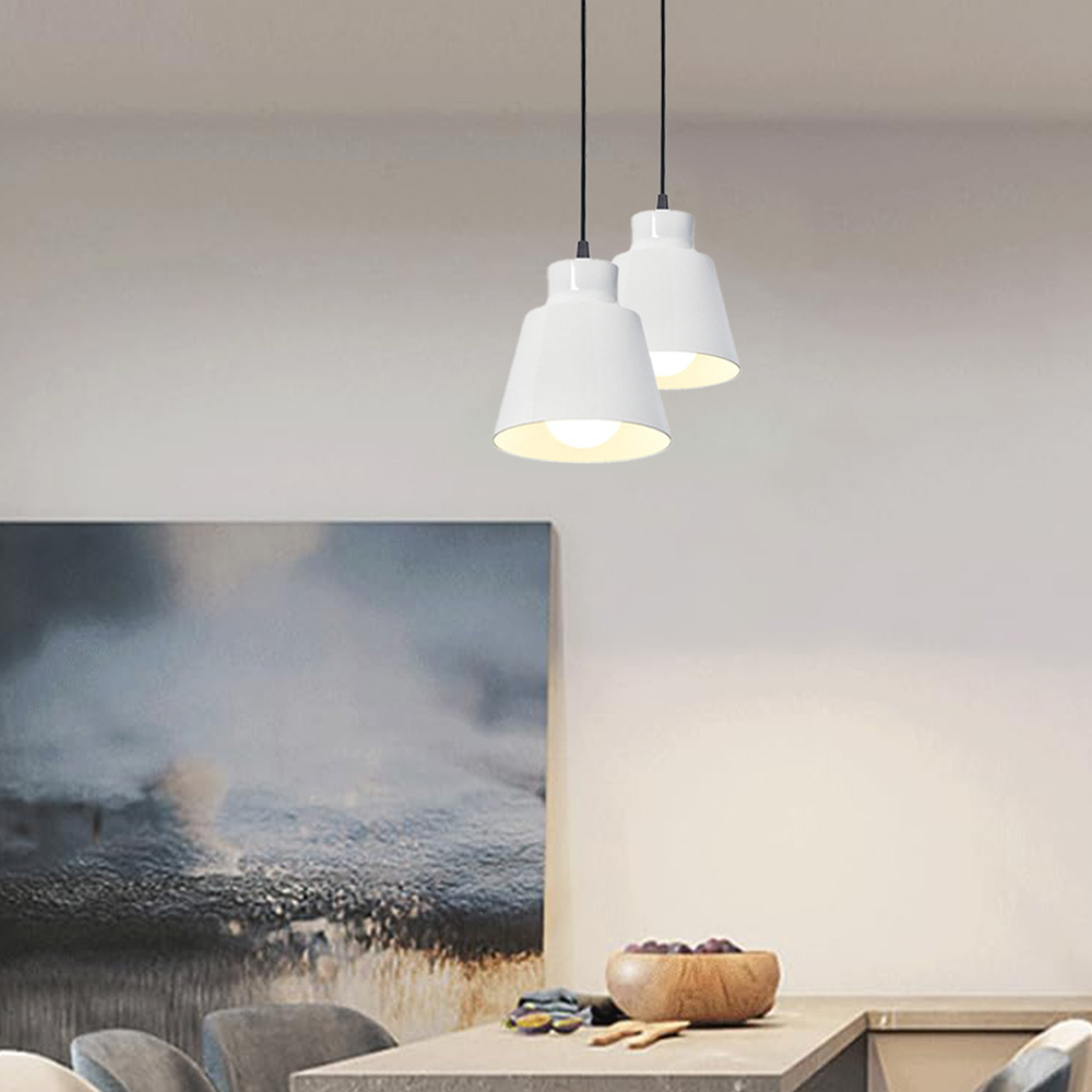 Minimal Decor Round Iron Pendant Lights For Kitchen