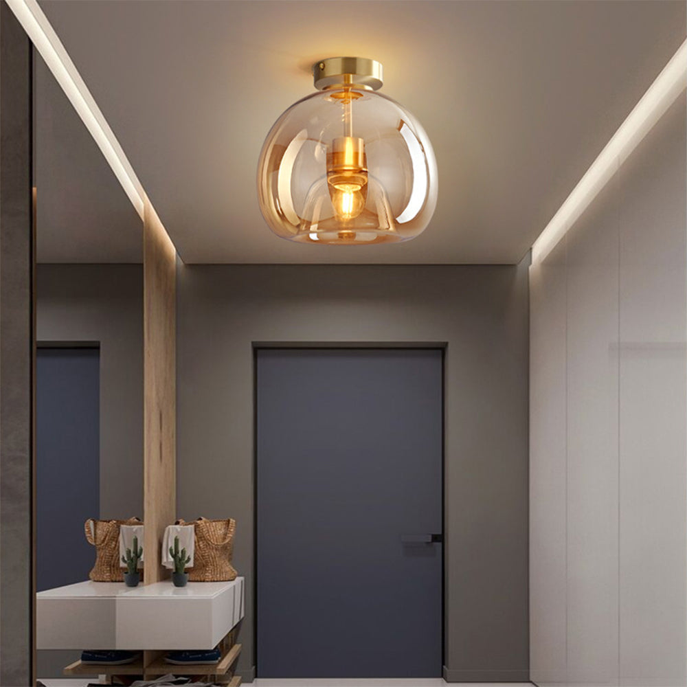 Modern Glass Ceiling Lights