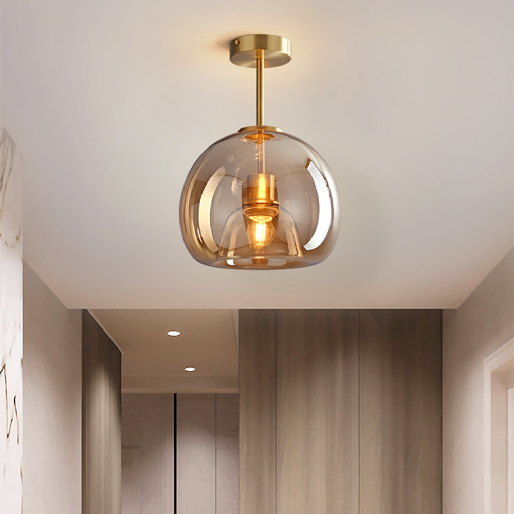 Modern Glass Ceiling Lights