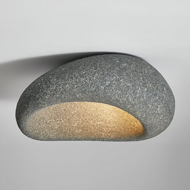 Wabi Sabi Khmara Flush Ceiling Light -Homdiy