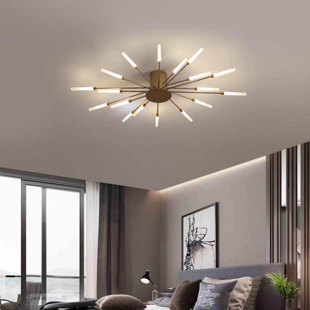 Multiple-Head Design Creativity Bedroom LED Ceiling Light