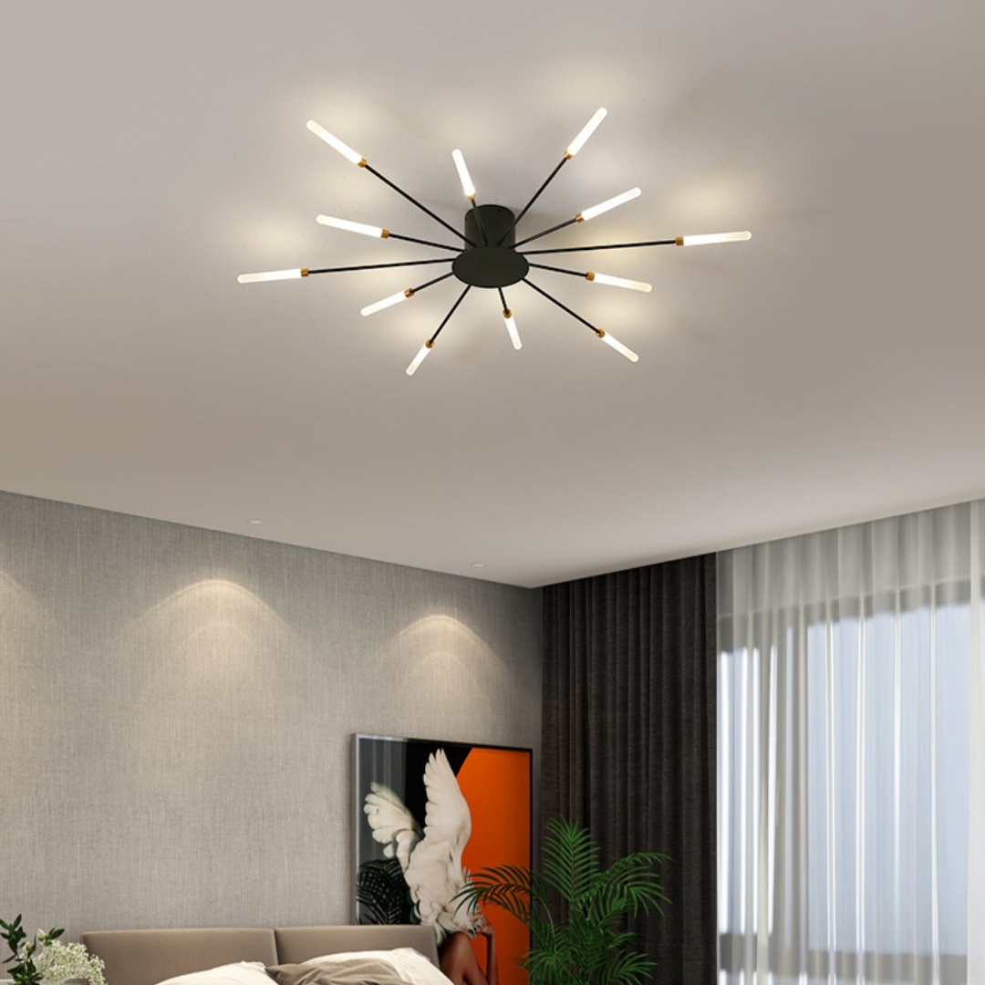 Multiple-Head Design Creativity Bedroom LED Ceiling Light