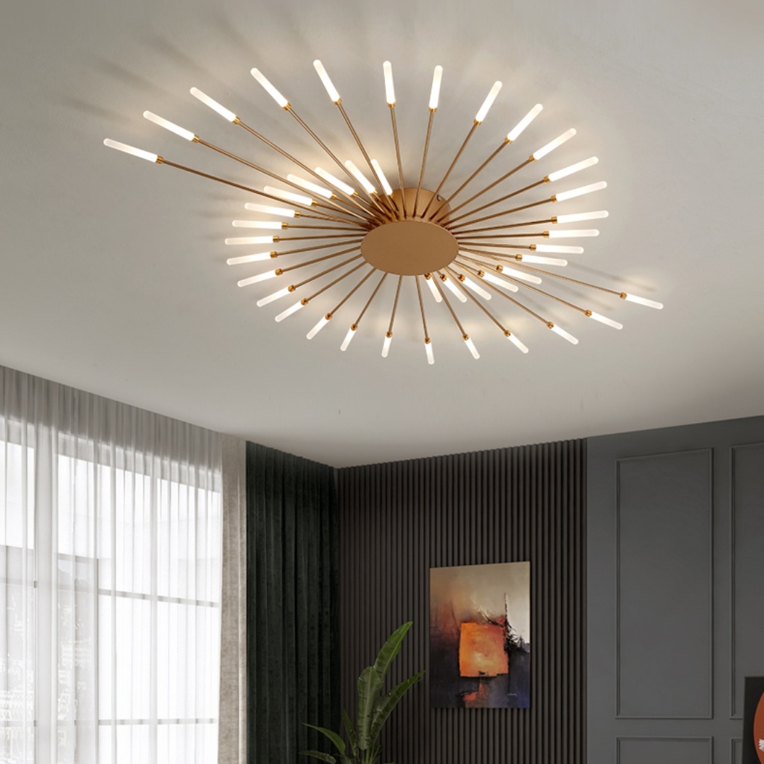 Multiple-Head Design Creativity Bedroom LED Ceiling Light