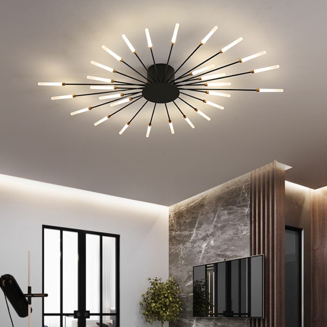 Multiple-Head Design Creativity Bedroom LED Ceiling Light