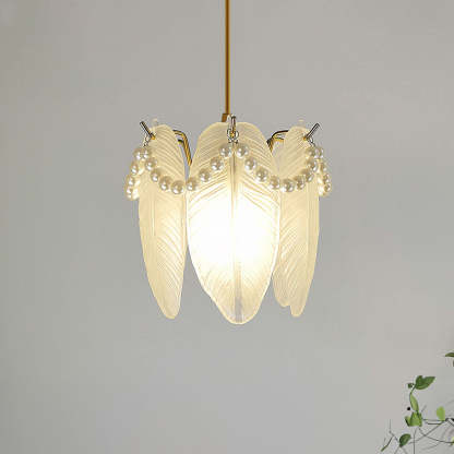 Luxury Glass Iron Living Room Ceiling Light