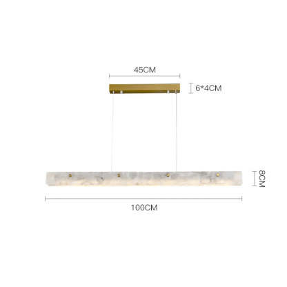 Minimalist Marble Nordic LED Island Lighting