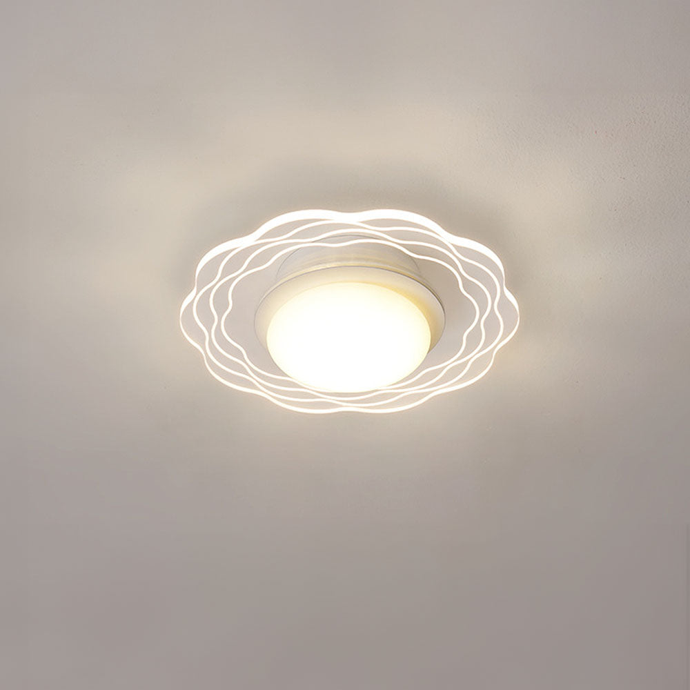 Creative Flower Acrylic Hallway LED Ceiling Light