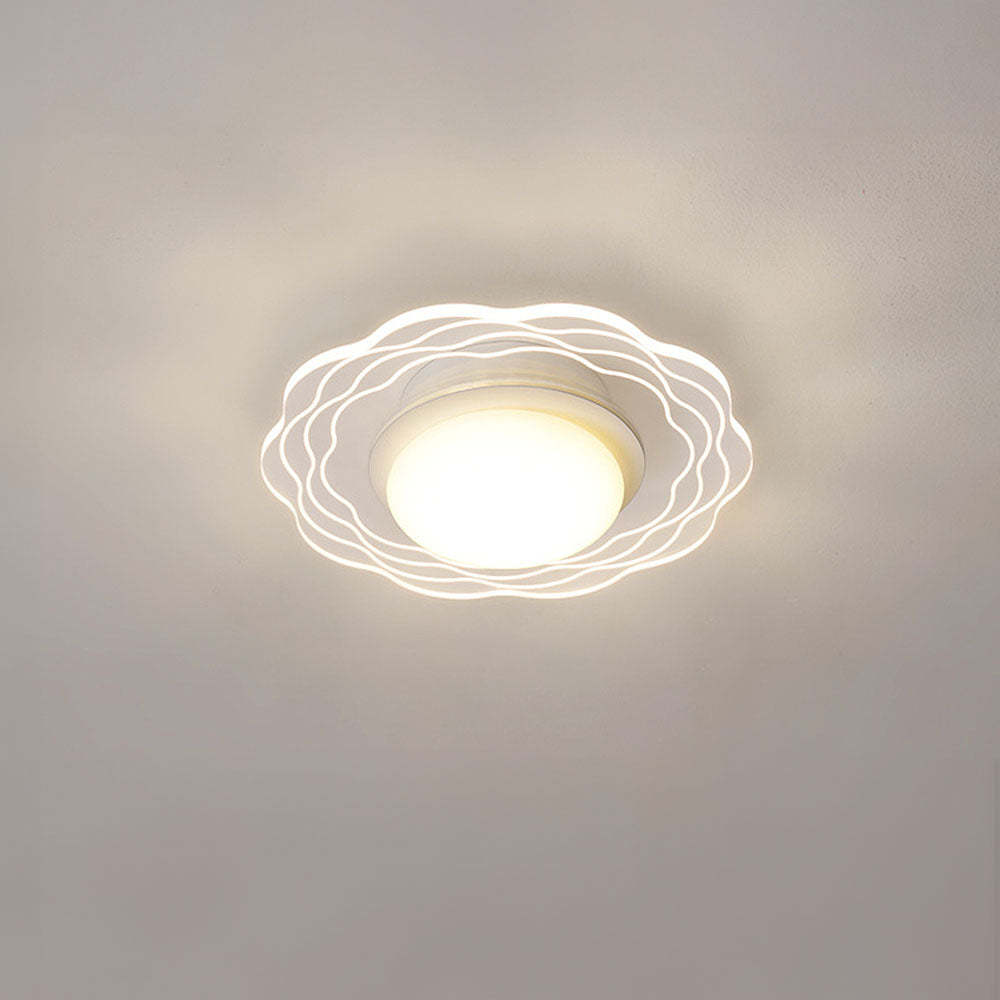 Creative Flower Acrylic Hallway LED Ceiling Light