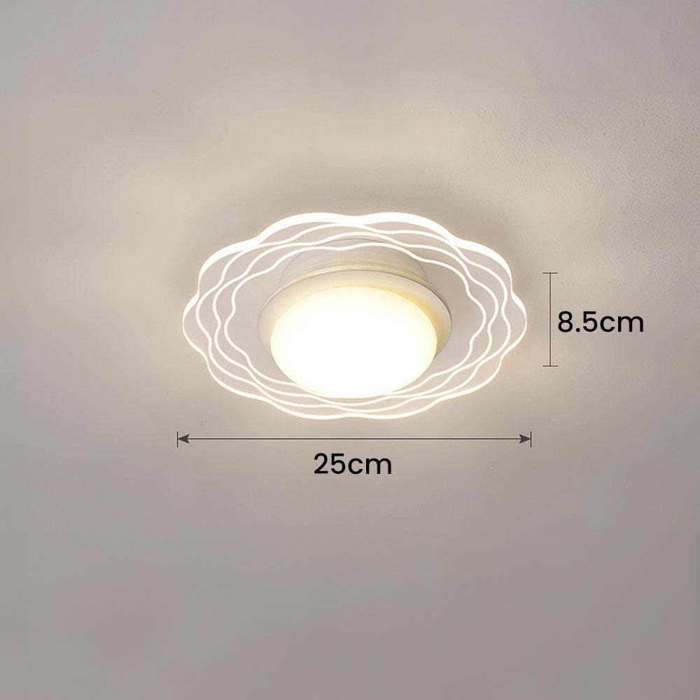 Creative Flower Acrylic Hallway LED Ceiling Light