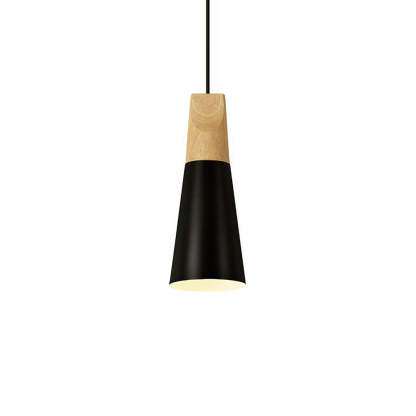 Wood Minimalist Farmhouse Pendant Light
