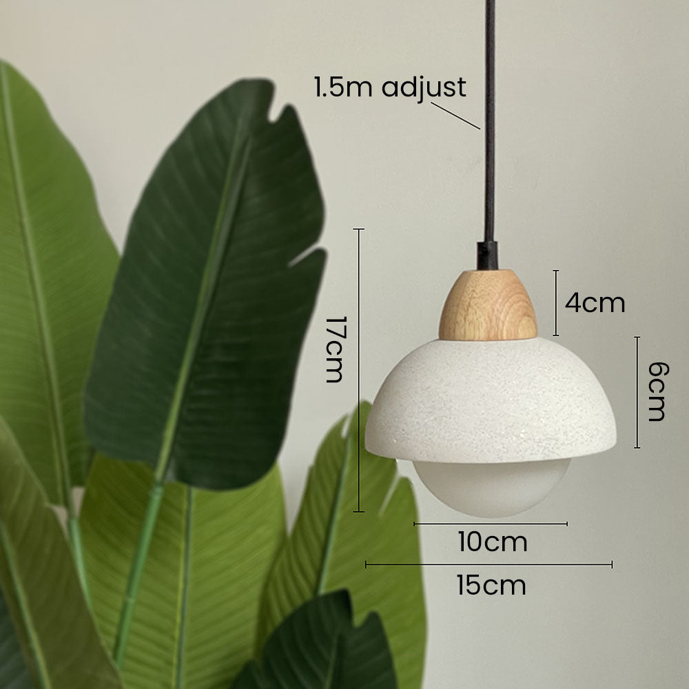 Modern Stone Simple White Pendant Lighting