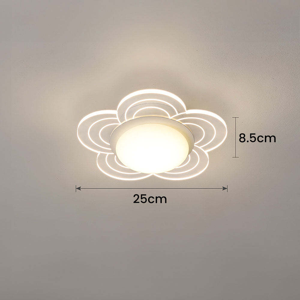 Creative Flower Acrylic Hallway LED Ceiling Light