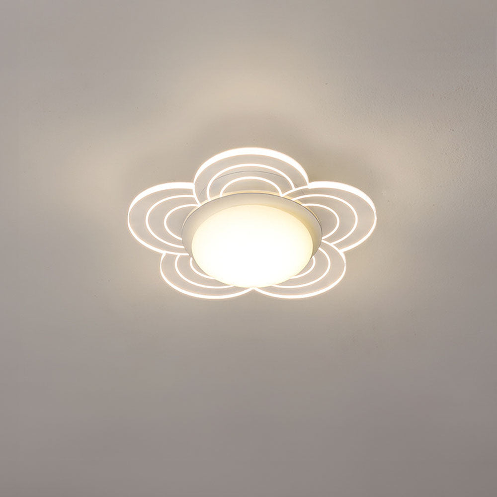 Creative Flower Acrylic Hallway LED Ceiling Light