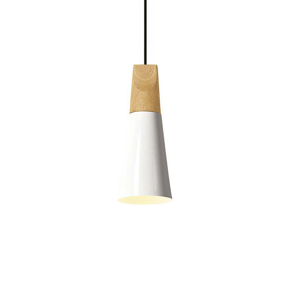Wood Minimalist Farmhouse Pendant Light