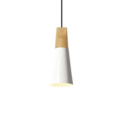 Wood Minimalist Farmhouse Pendant Light
