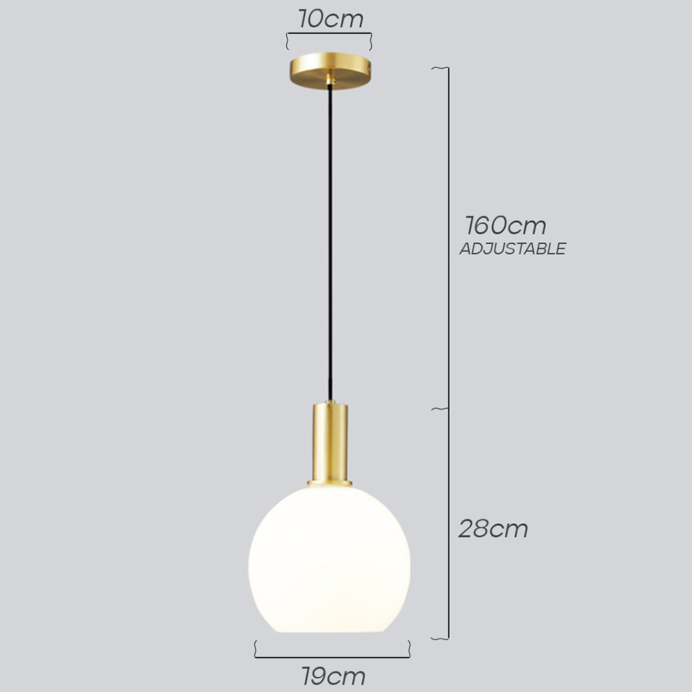 Minimal Decor Modern Iron Pendant Lights For Living Room