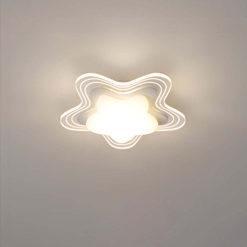 Creative Flower Acrylic Hallway LED Ceiling Light