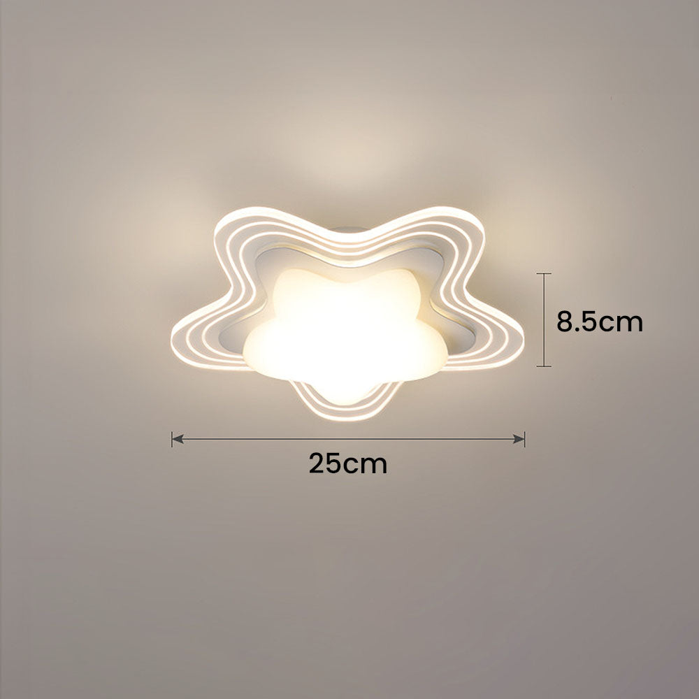 Creative Flower Acrylic Hallway LED Ceiling Light