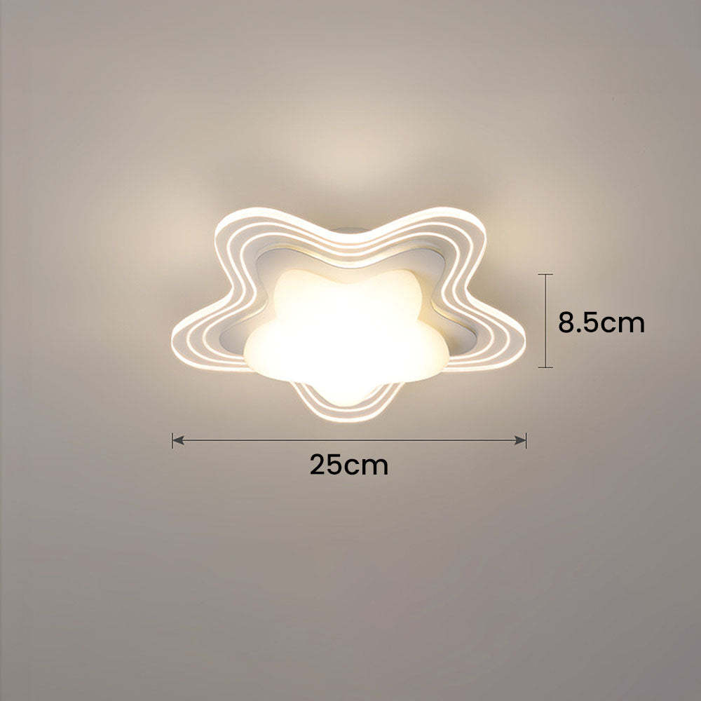 Creative Flower Acrylic Hallway LED Ceiling Light