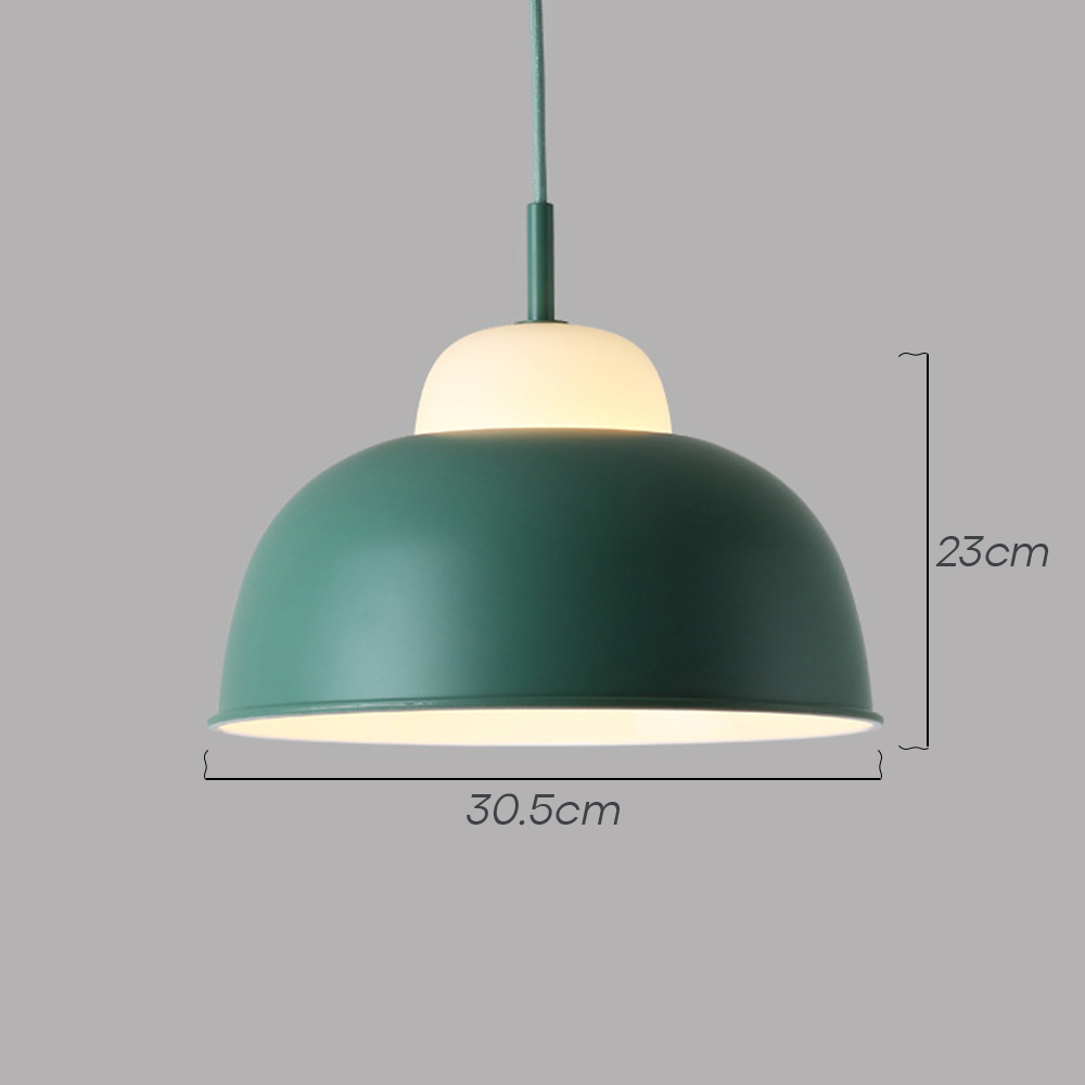 [Copy]Creative Wood Dining Room White Pendant Lights