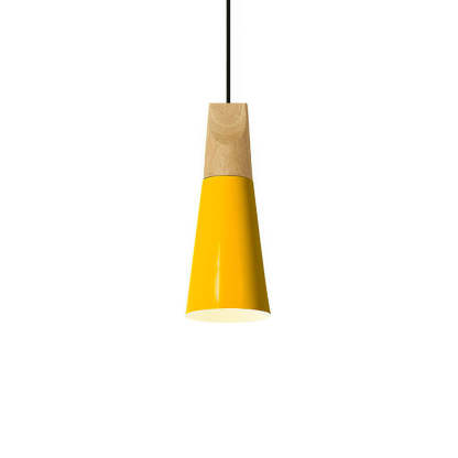 Wood Minimalist Farmhouse Pendant Light