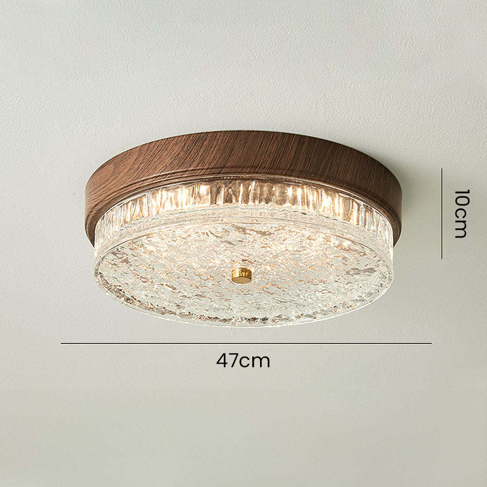 Modern Nordic Round LED Ceiling Lamp For Bedroom