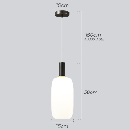 Minimal Decor Modern Iron Pendant Lights For Living Room