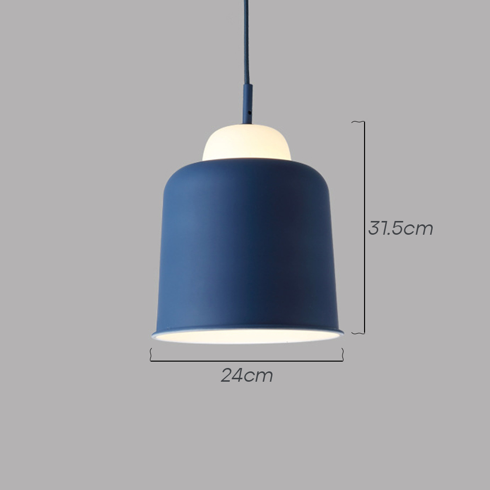 [Copy]Creative Wood Dining Room White Pendant Lights