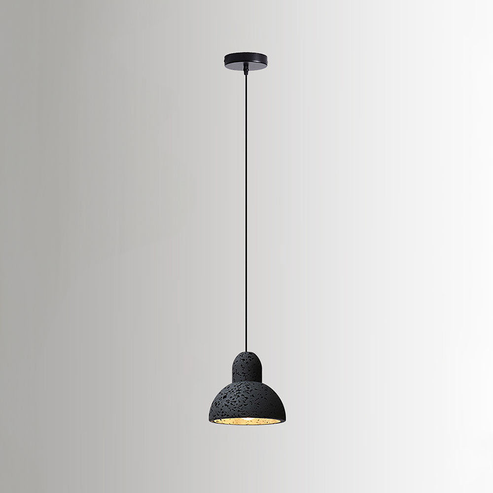 Wabi-Sabi Style Black Pendant Light For Dining Room