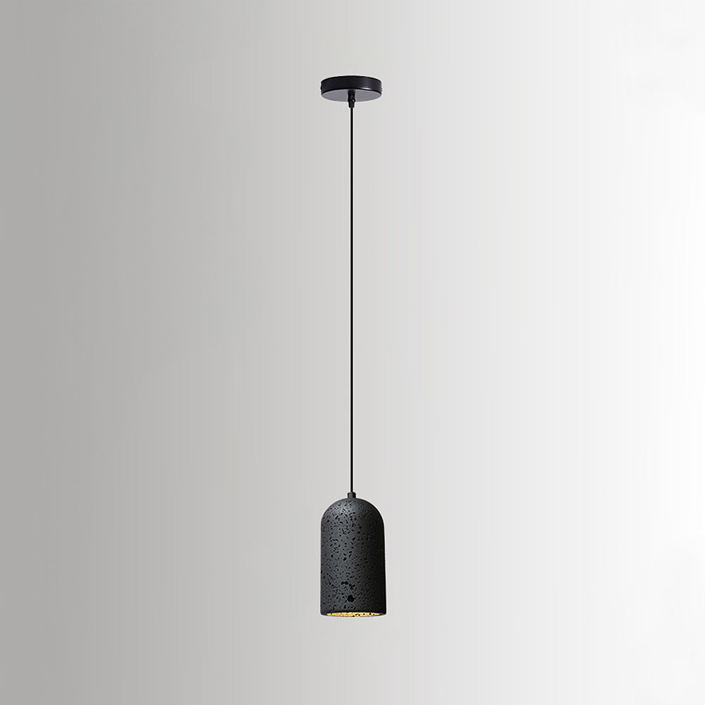 Wabi-Sabi Style Black Pendant Light For Dining Room