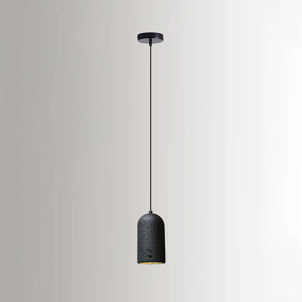 Wabi-Sabi Style Black Pendant Light For Dining Room