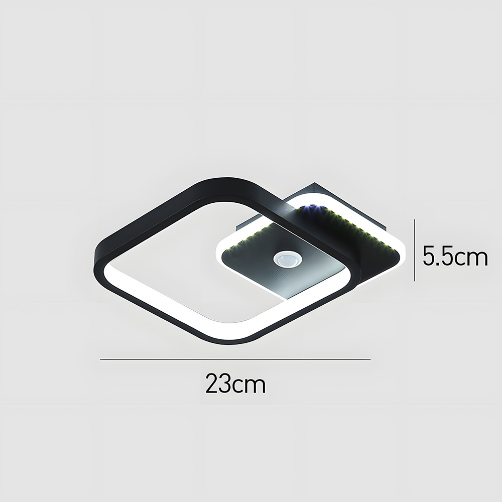 Nordic Fashion Squares Hallway Ceiling Light 