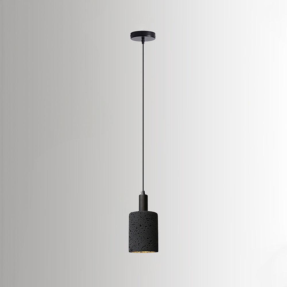 Wabi-Sabi Style Black Pendant Light For Dining Room