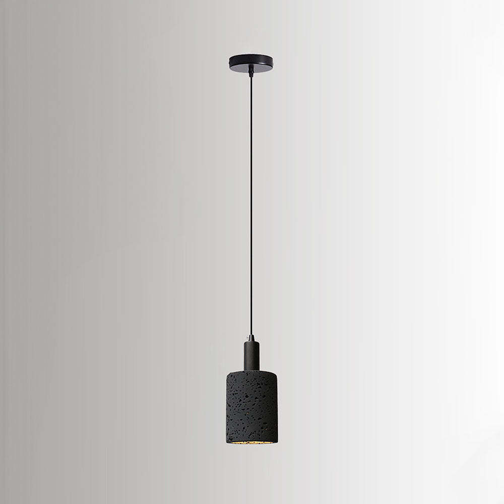 Wabi-Sabi Style Black Pendant Light For Dining Room