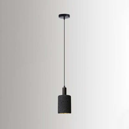 Wabi-Sabi Style Black Pendant Light For Dining Room