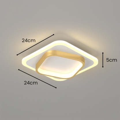 Gold LED Hallway Ceiling Lights