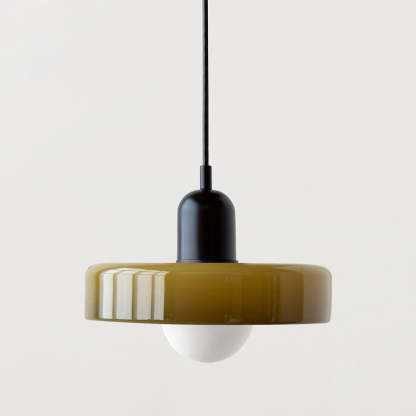 Bauhaus Stained Glass Pendant Light -Homdiy