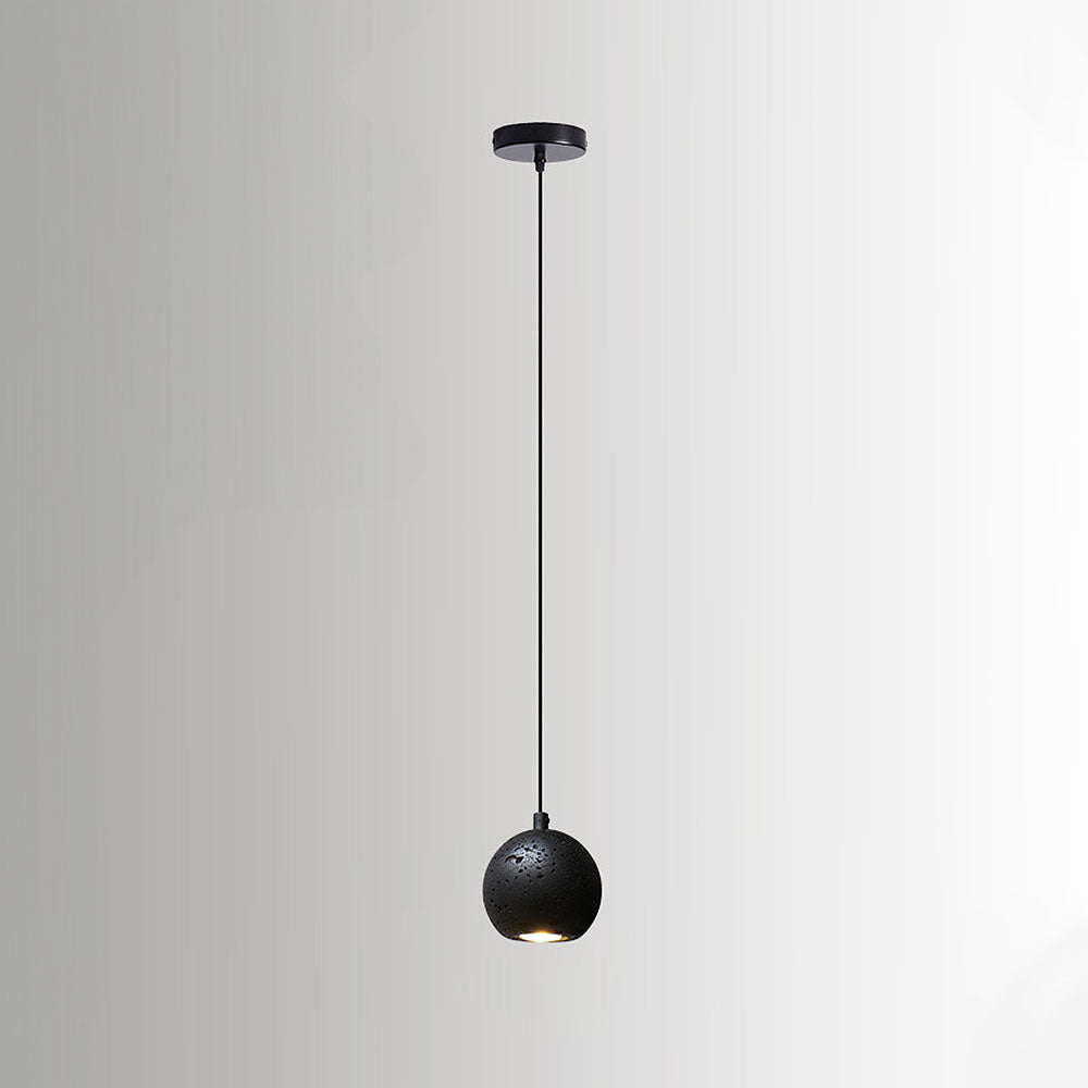 Wabi-Sabi Style Black Pendant Light For Dining Room