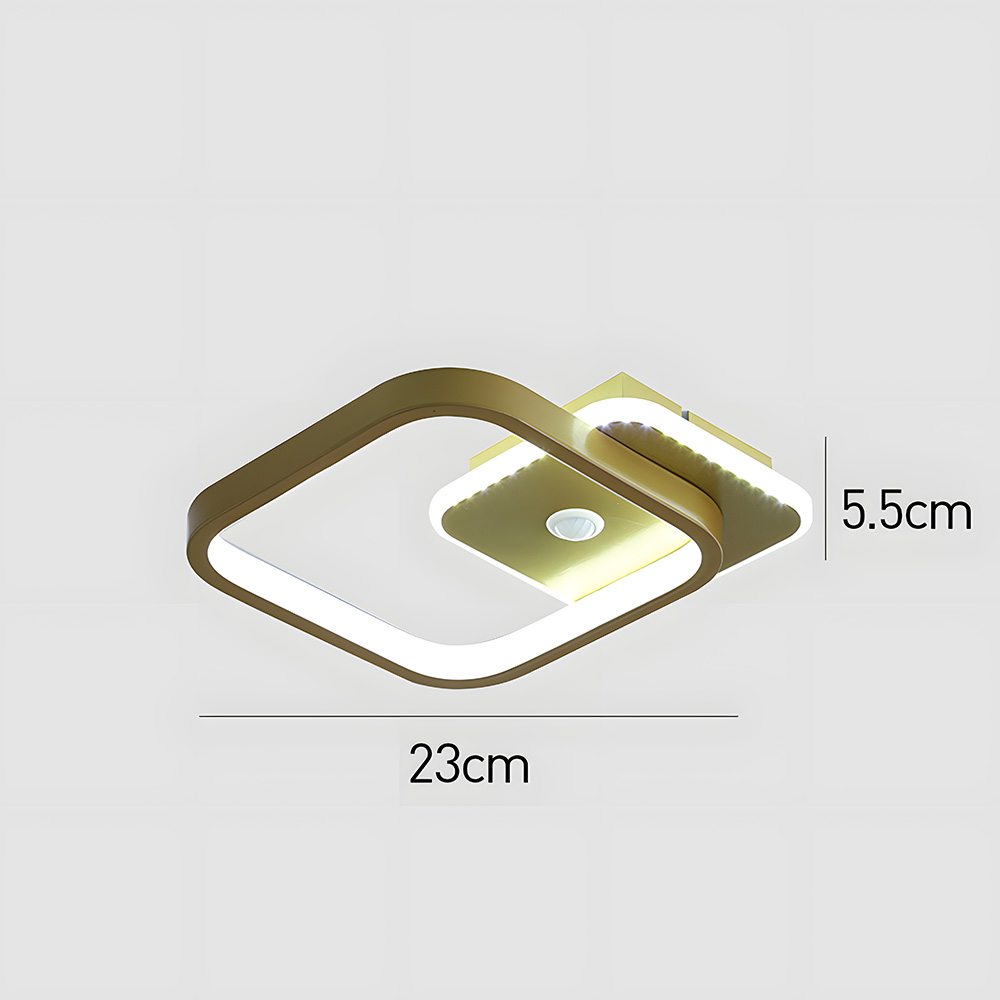 Nordic Fashion Squares Hallway Ceiling Light 