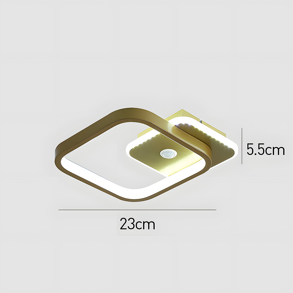 Nordic Fashion Squares Hallway Ceiling Light 