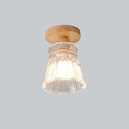  Wood Glass Living Room Pendant Lights